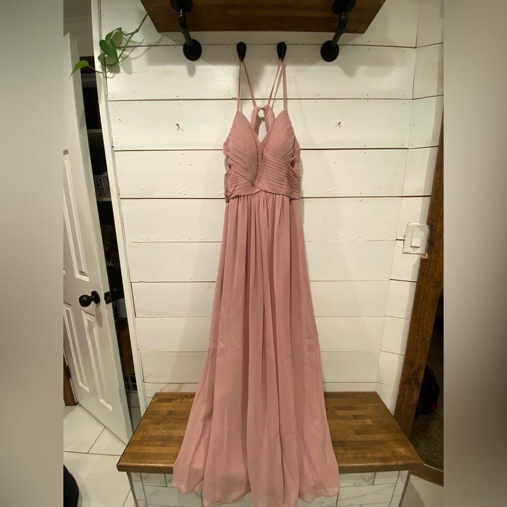 Azazie Dusty Rose Bridesmaid Dress